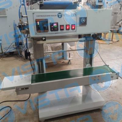 Continuous Band Sealers Machine for Bottles Manufacturers, Suppliers in Bhavnagar